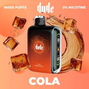 POD DUDE 16000 PUFFS – Cola (3% Nicotine)